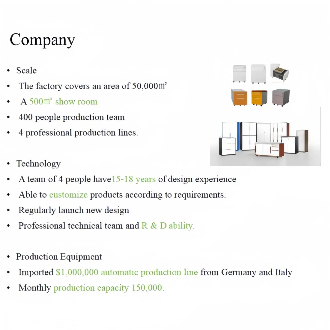 Product Advantages Product Advantages